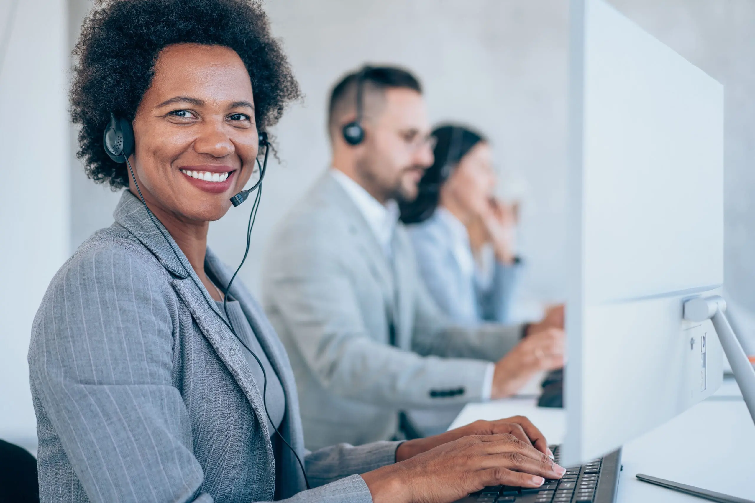 Call center workers